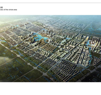 上海嘉定新城马东地区城市设计国际方案