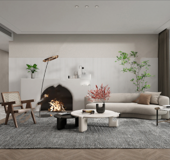 侘寂风家居客厅