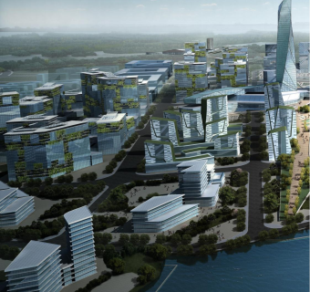 福建古雷半岛生态新城城市概念设计