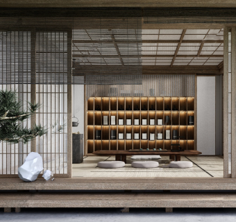 日式榻榻米茶室