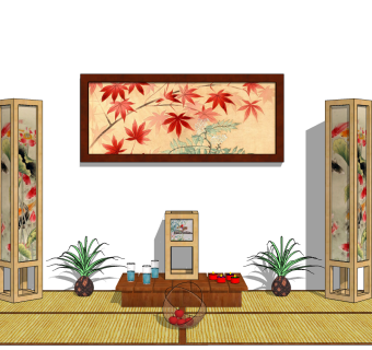 日式榻榻米茶室