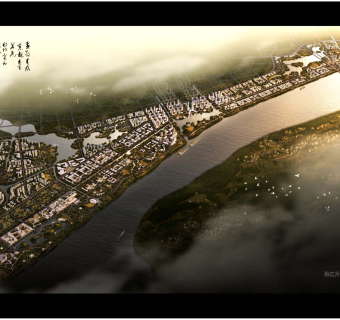 江苏海门市沿江片区城市设计