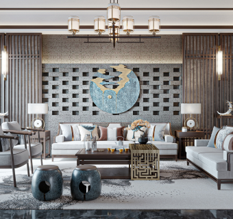 新中式风格客厅