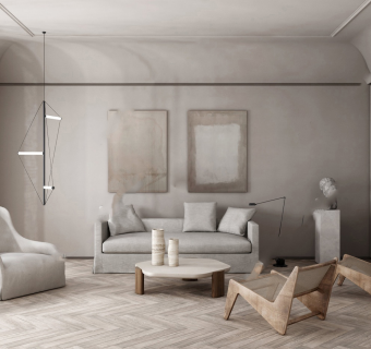 侘寂风家居客厅