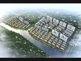上海金地湾居住小区建筑设计文本