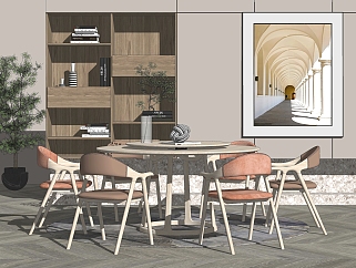 現代家居餐廳 餐桌椅組合