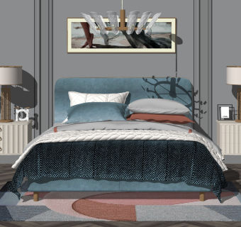 简欧风格家居卧室