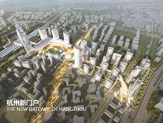 杭州站东侧望江新城项目综合开发概念设计