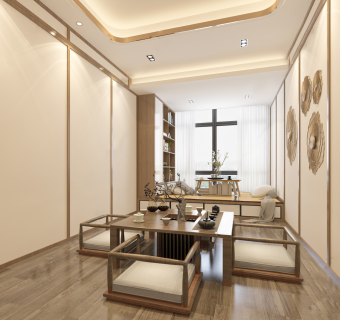 日式榻榻米茶室