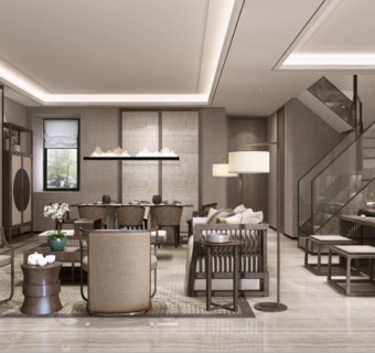 无锡金茂下叠样板间概念方案