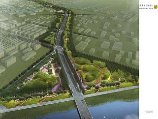 胶南市上海路道路景观工程设计