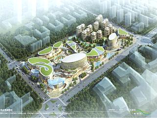 青岛水悦城城市综合体规划设计
