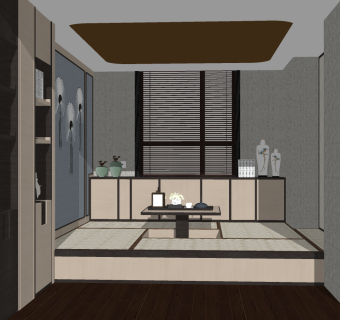 日式榻榻米茶室