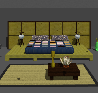 日式榻榻米茶室