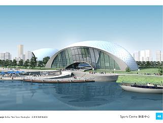 天津滨海新城概念性城市架构设计