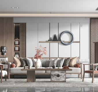 新中式风格客厅