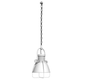 工业风吊灯SU模型下载_sketchup草图大师SKP模型