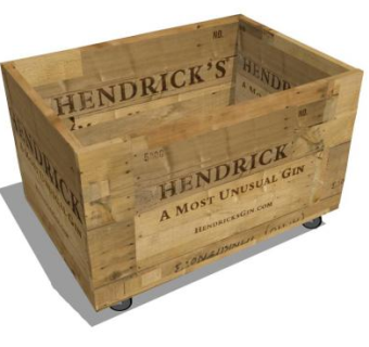 工业风滚轮箱子SU模型下载_sketchup草图大师SKP模型