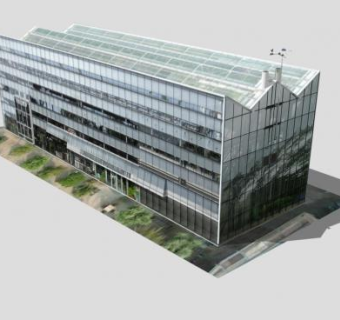 高大上蔬菜温室大棚SU模型下载_sketchup草图大师SKP模型