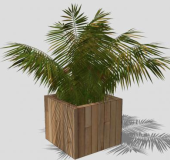 景观植物盆栽盆景花箱SU模型下载_sketchup草图大师SKP模型