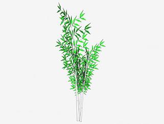 绿化植物<em>竹子SU</em>模型下载_sketchup草图大师SKP模型
