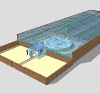 蔬菜大棚sketchup模型下载_sketchup草图大师SKP模型