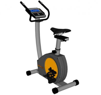 单车运动器材SU模型下载_sketchup草图大师SKP模型