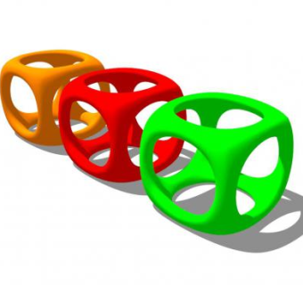 儿童创意椅子SU模型下载_sketchup草图大师SKP模型