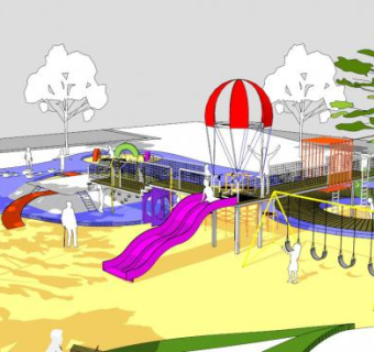 儿童游乐场设施设备sketchup模型下载_sketchup草图大师SKP模型