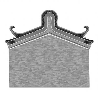 建筑构件徽派马头墙SU模型下载_sketchup草图大师SKP模型