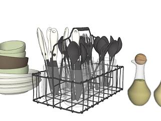 厨房用具sketchup模型下载_sketchup草图大师SKP模型