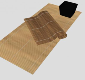 防热垫SU模型下载_sketchup草图大师SKP模型