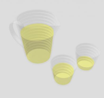 凉水壶杯子SU模型下载_sketchup草图大师SKP模型