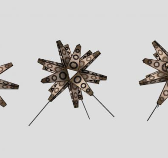 现代创意景观雕塑SU模型下载_sketchup草图大师SKP模型