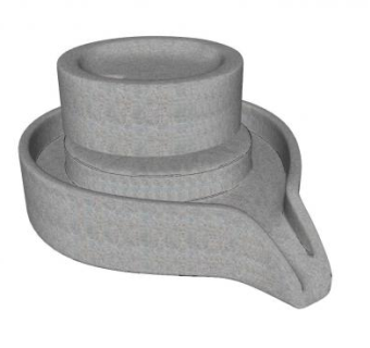 石磨农村小品道具SU模型下载_sketchup草图大师SKP模型