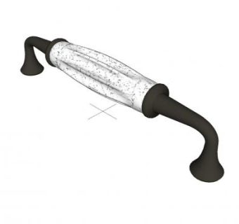 大理石门把手拉手SU模型下载_sketchup草图大师SKP模型