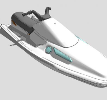 摩托艇sketchup模型下载_sketchup草图大师SKP模型