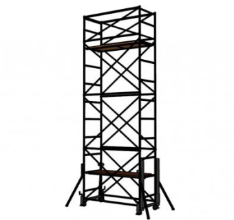 多层脚手架SU模型下载_sketchup草图大师SKP模型