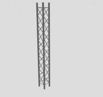 黑色的桁架sketchup模型下载_sketchup草图大师SKP模型