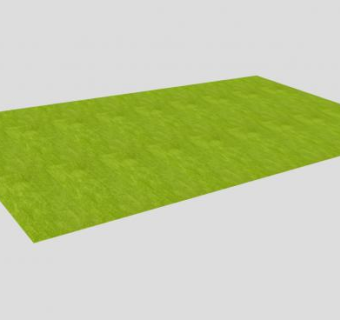 宜家绿色地毯SU模型下载_sketchup草图大师SKP模型