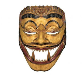 搞笑面具饰品SU模型下载_sketchup草图大师SKP模型