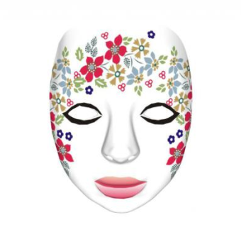 女人面具饰品SU模型下载_sketchup草图大师SKP模型