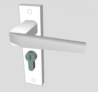 门把手sketchup模型下载_sketchup草图大师SKP模型