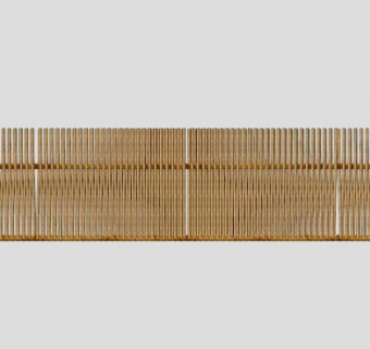 竹篱笆围栏栅栏SU模型下载_sketchup草图大师SKP模型