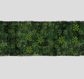 垂直花园绿植墙SU模型下载_sketchup草图大师SKP模型