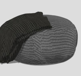 沙发坐凳SU模型下载_sketchup草图大师SKP模型