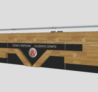 木质公司前台接待台SU模型下载_sketchup草图大师SKP模型