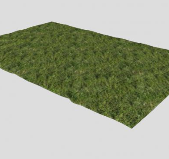 绿草皮草地SU模型下载_sketchup草图大师SKP模型