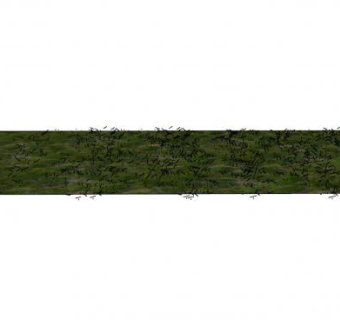 格兰马草草地SU模型下载_sketchup草图大师SKP模型