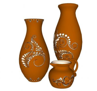 陶瓷su模型下载_sketchup草图大师SKP模型